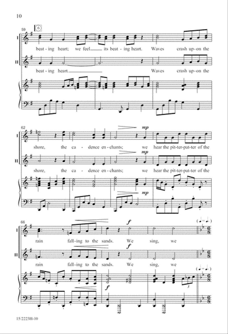 We Sing, We Dance! SSA scores gallery preview page 11