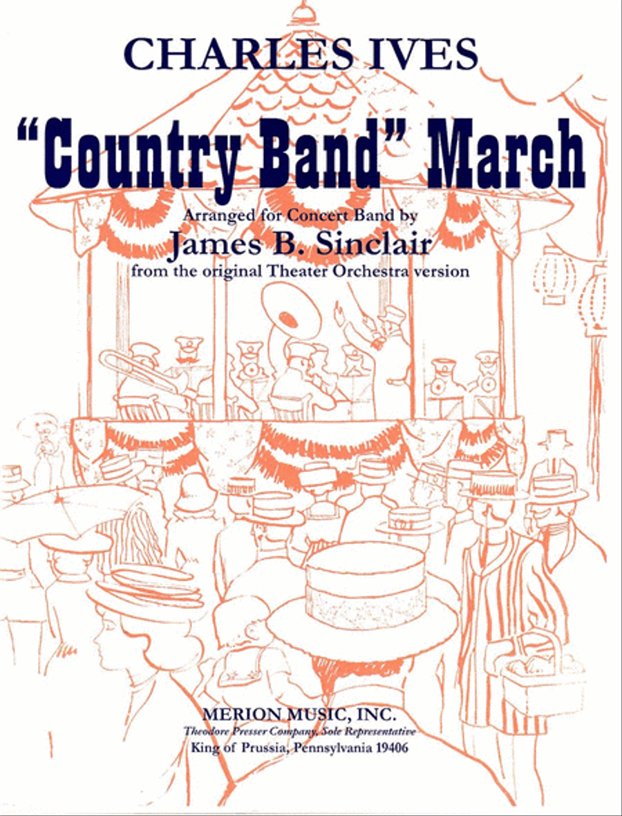 Country Band March Concert Band scores gallery preview page 1