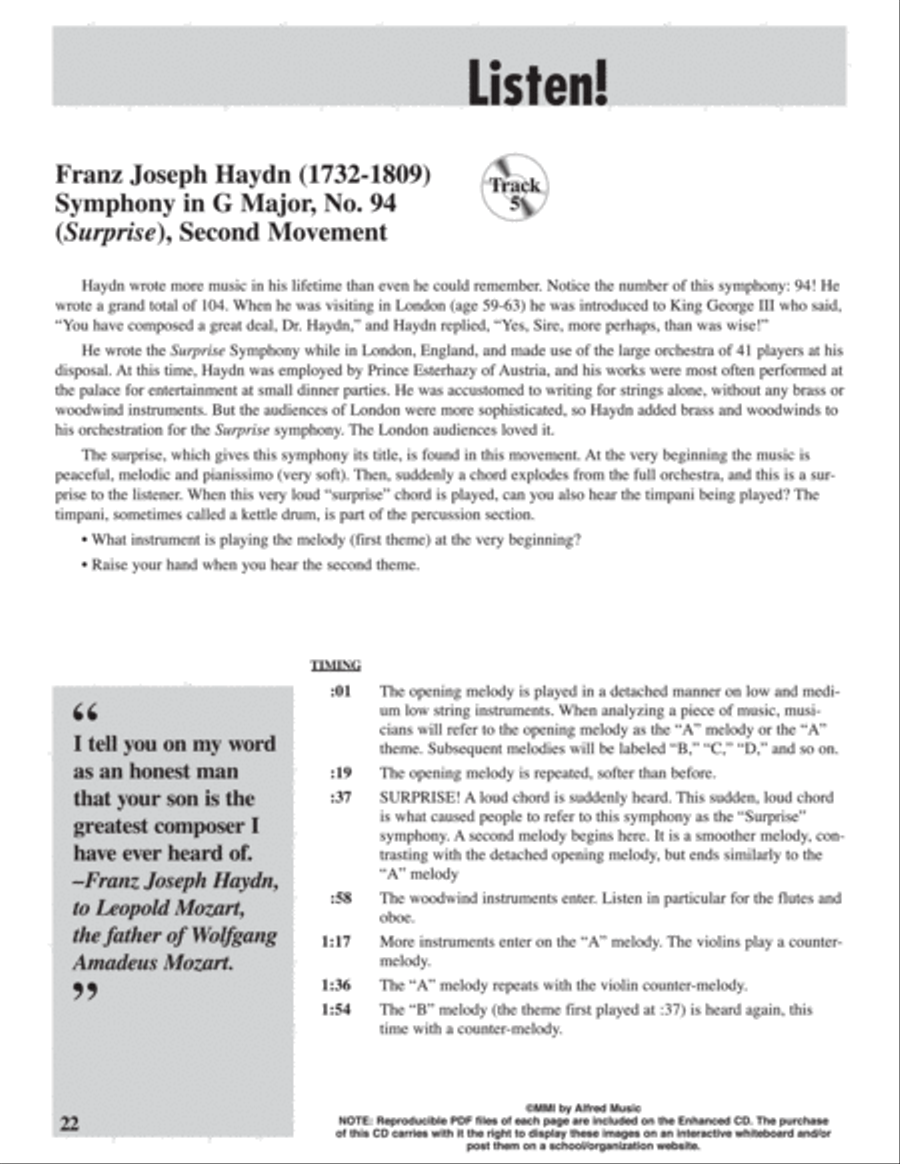 Accent on Composers CD scores gallery preview page 11