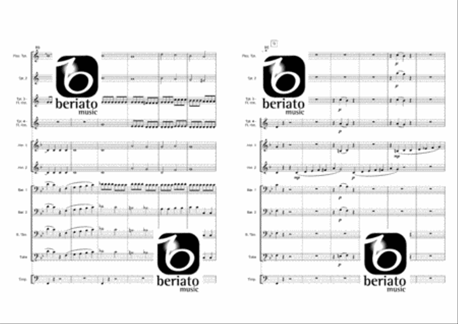 Le Nozze Di Figaro Le Nozze Di Figaro Percussion scores gallery preview page 10