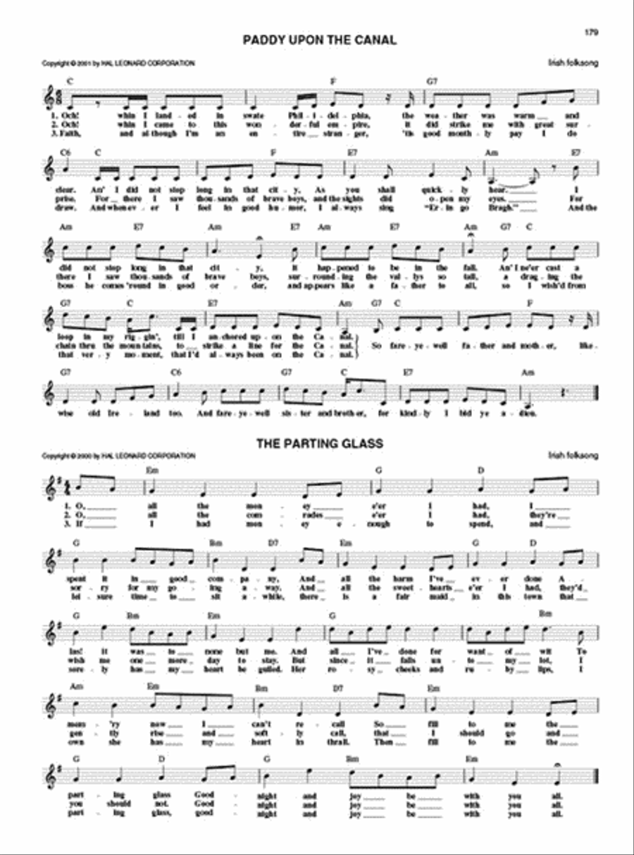 The Celtic Fake Book Flute scores gallery preview page 4