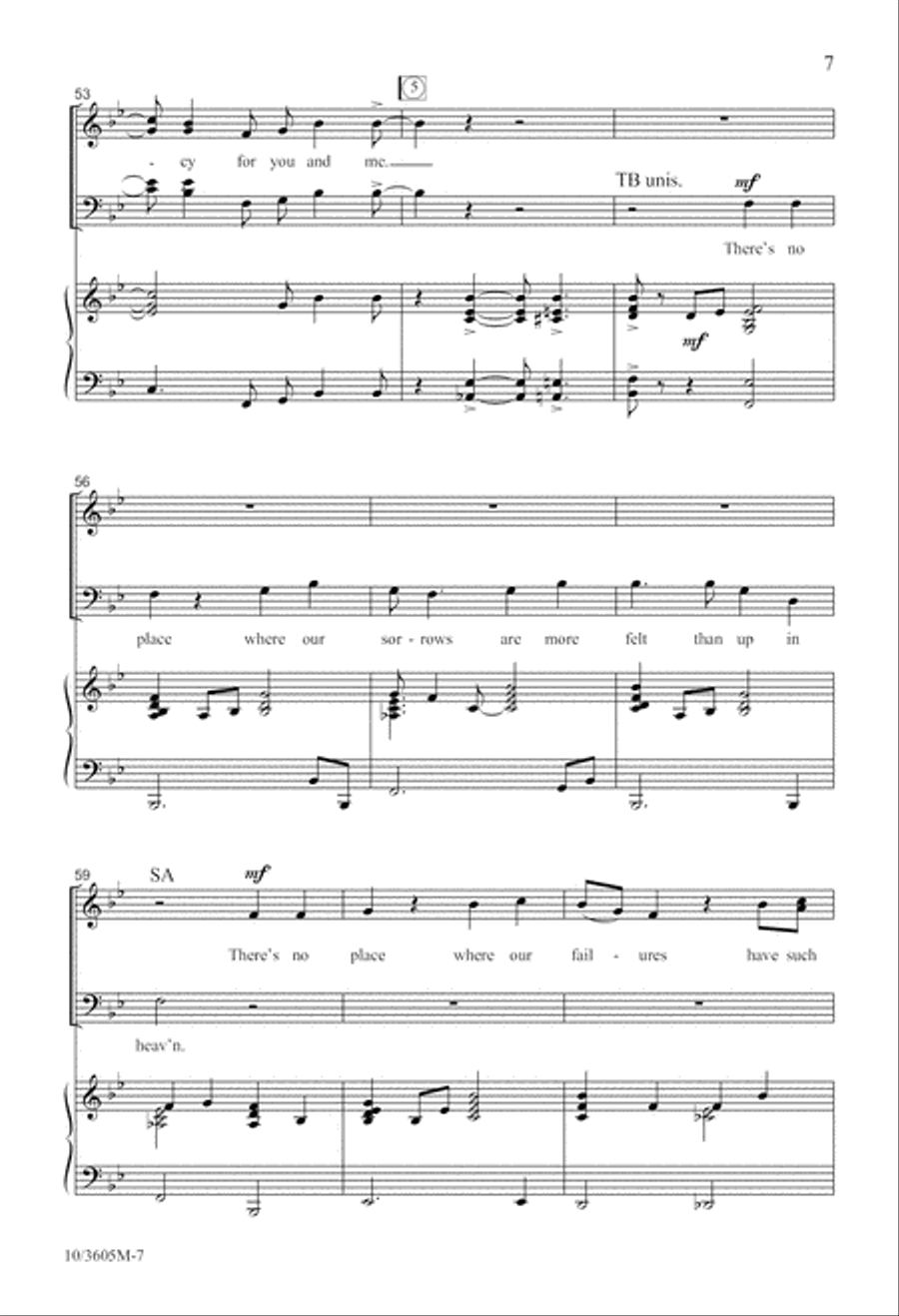 God's Mercy Is Wide! 4-Part scores gallery preview page 8