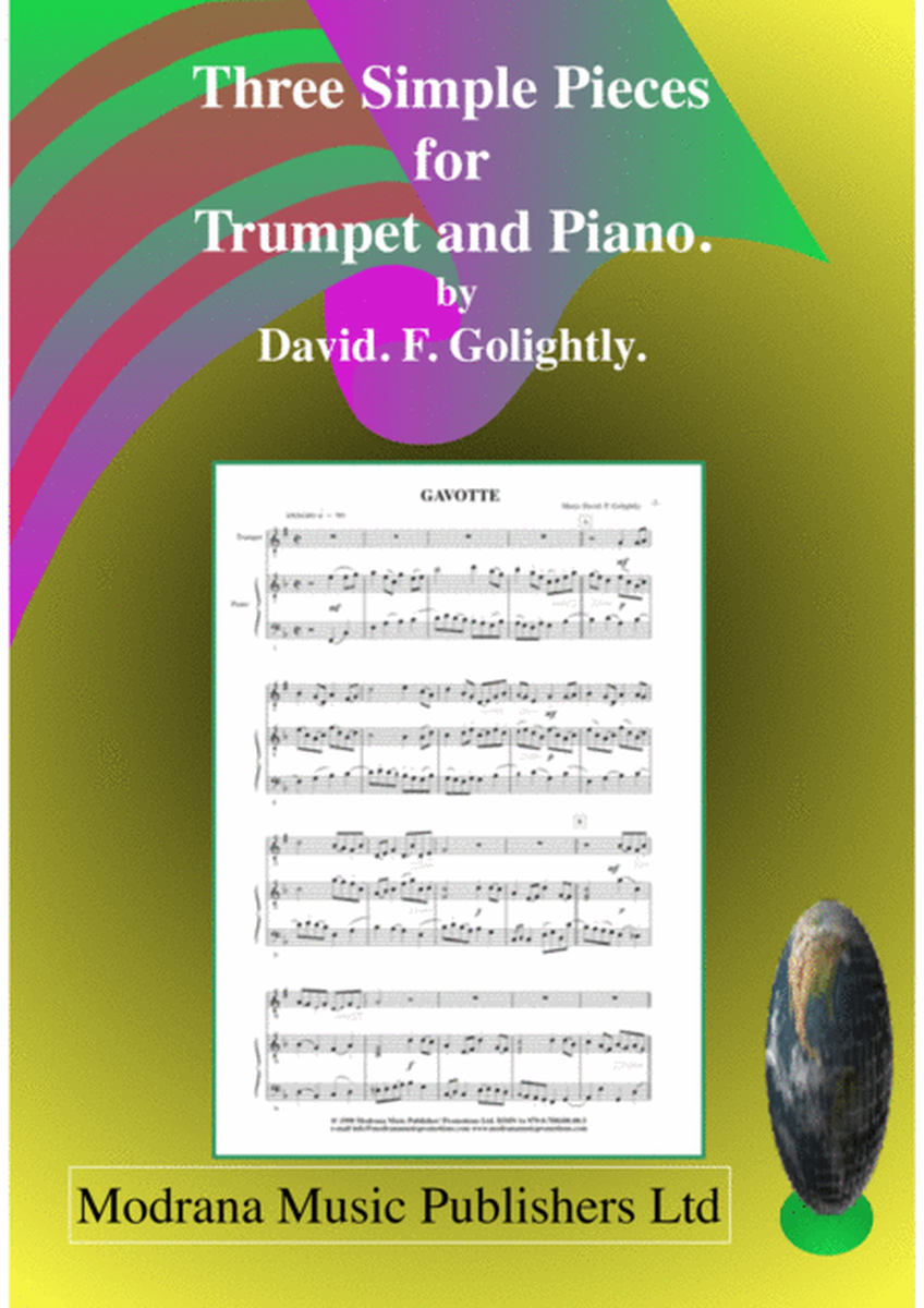 Three Simple Pieces for Trumpet and Piano image number null