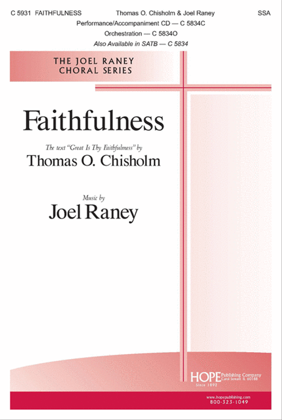 Faithfulness SSA scores gallery preview page 1