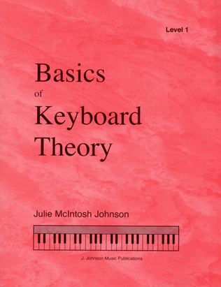 Book cover for Basics of Keyboard Theory: Level I (beginner)