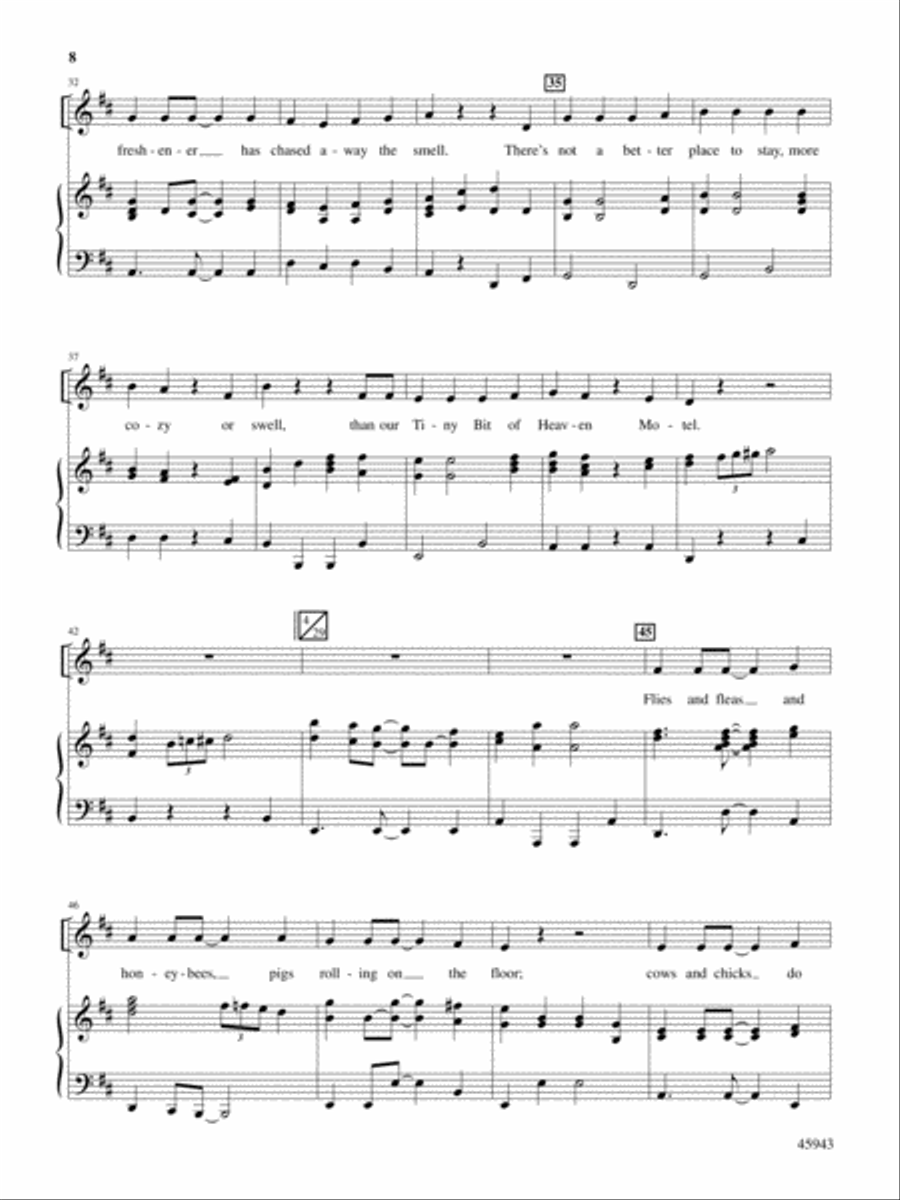 The Noel Critter Motel Choir scores gallery preview page 8