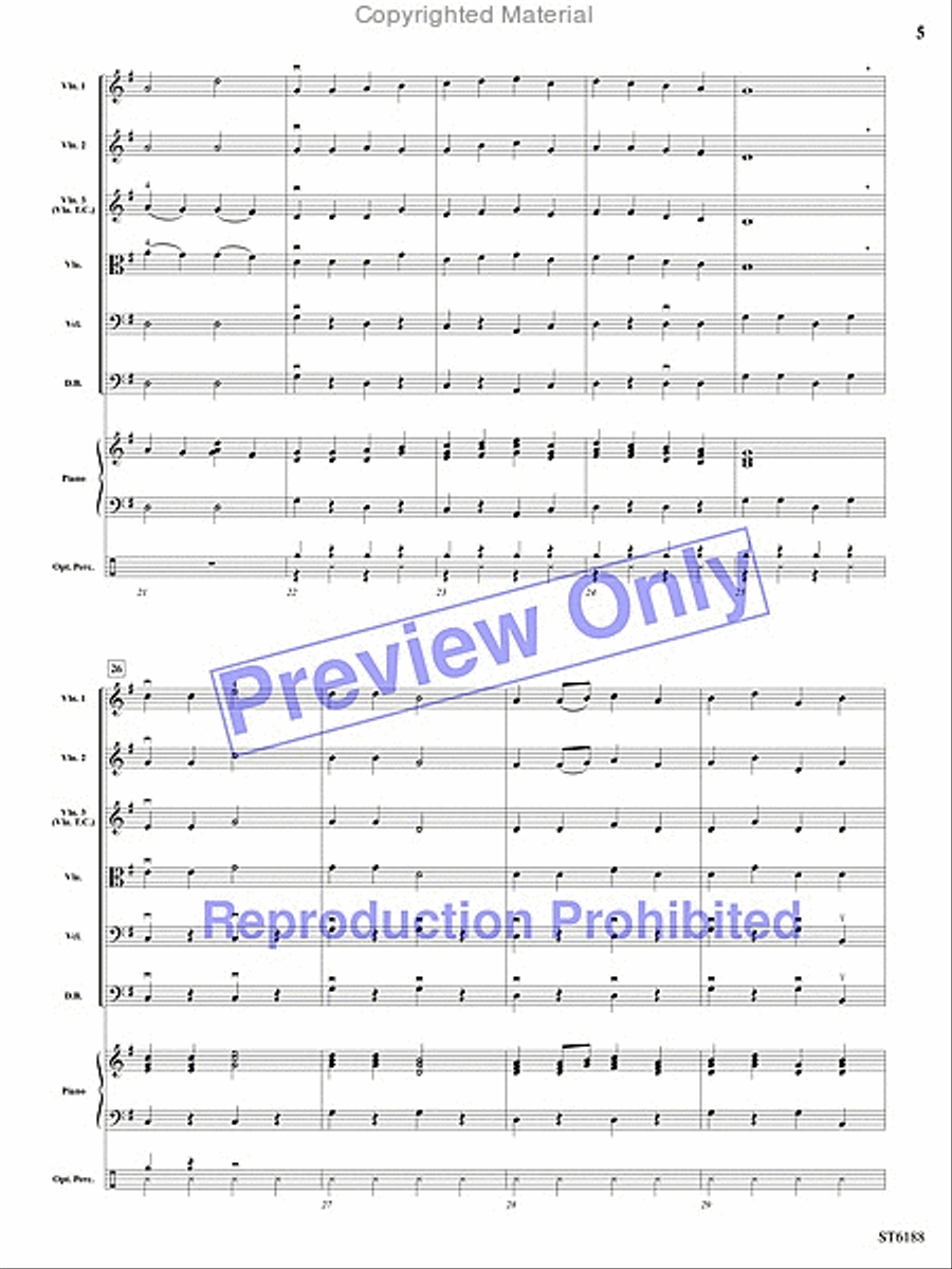 Holiday on the Housetop Holiday on the Housetop String Orchestra scores gallery preview page 4