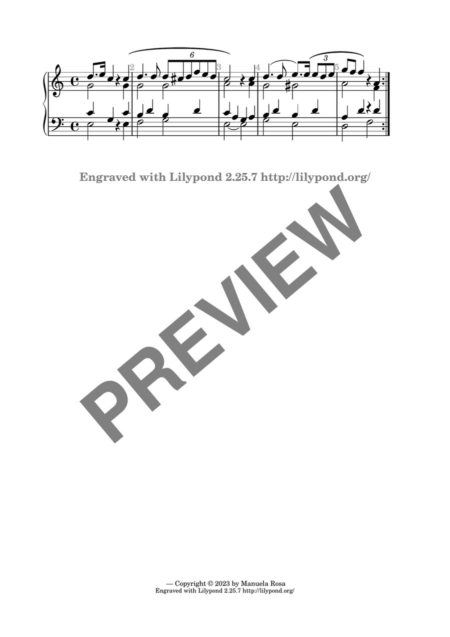Ave Maria (Schubert) Piano Solo scores gallery preview page 5