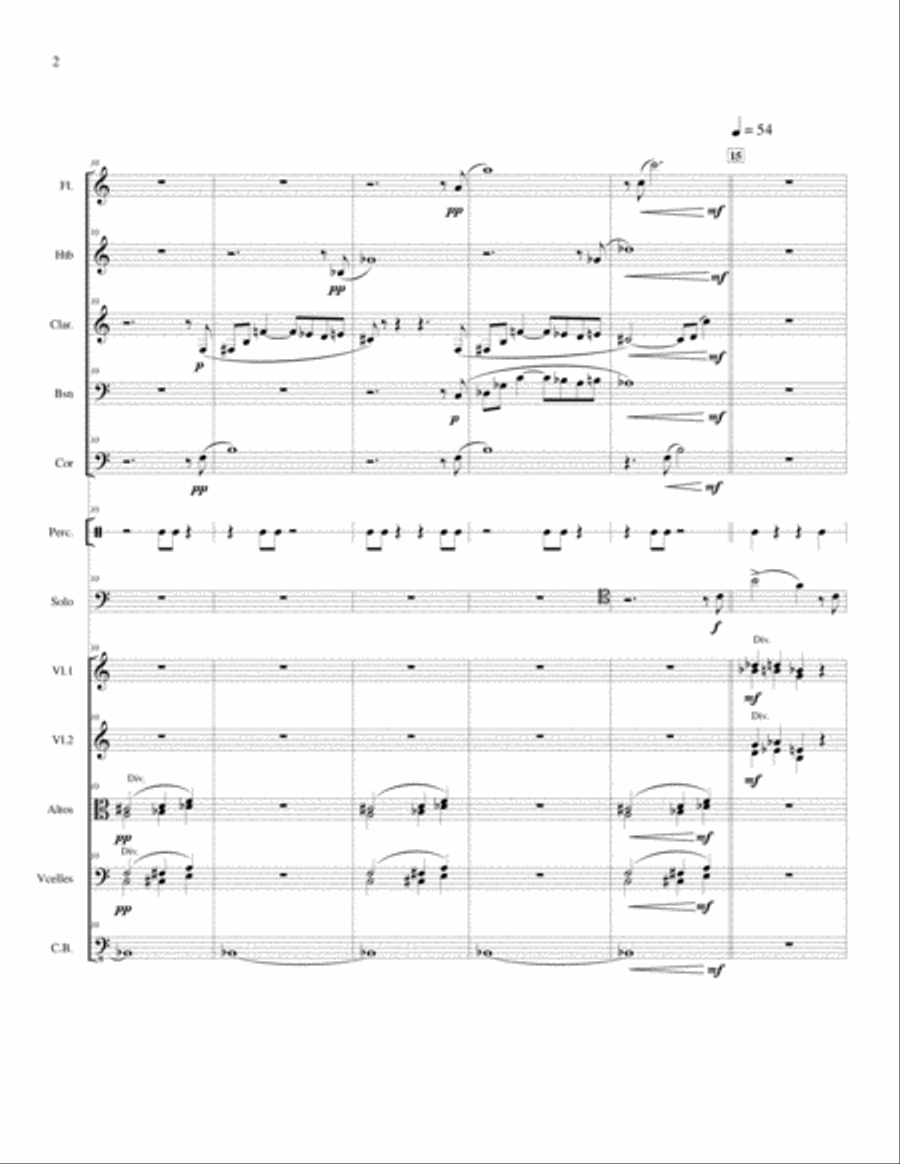 Concerto for Bassoon and Orchestra (Orchestral Score) Full Orchestra scores gallery preview page 4
