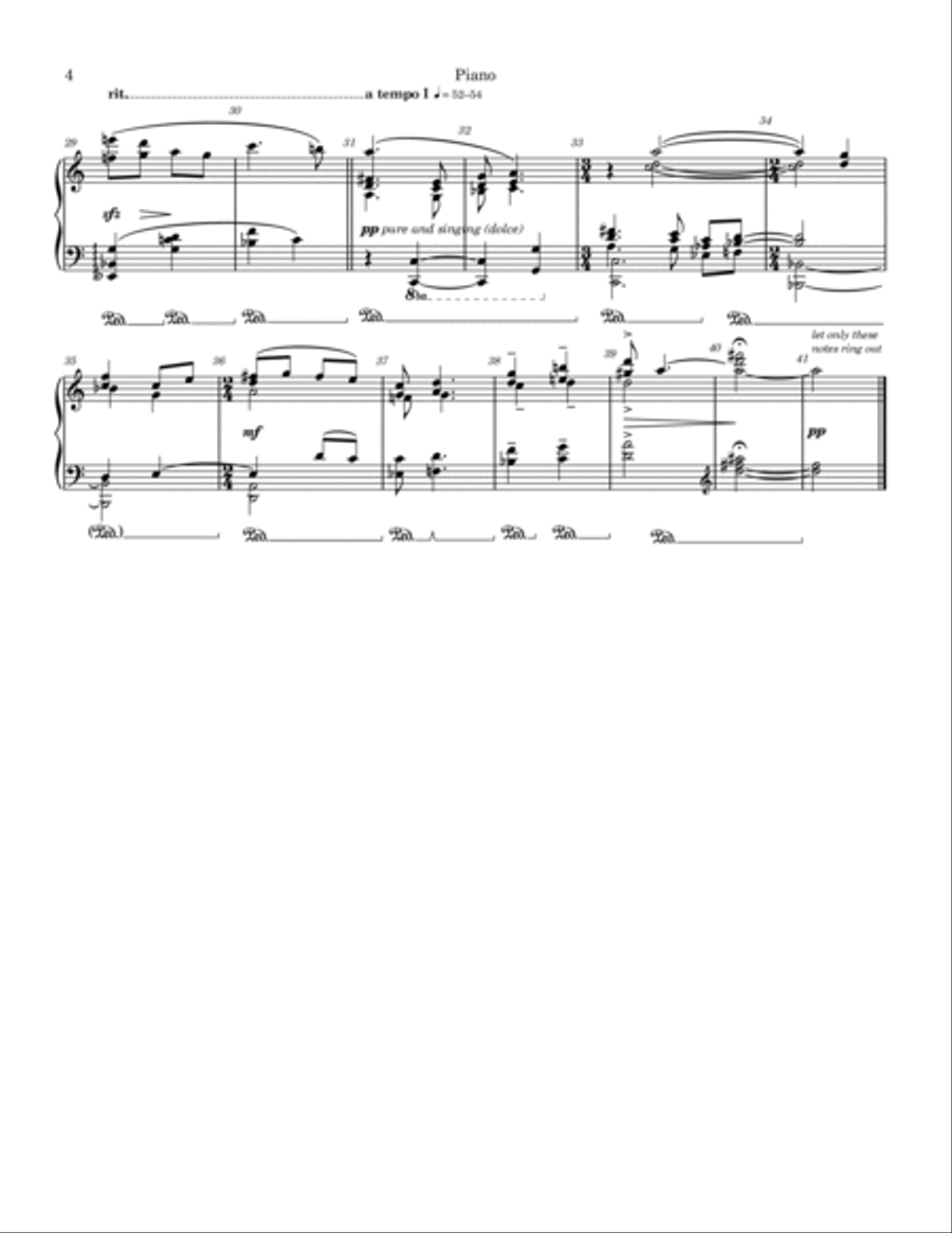 Suite No.1 for Piano Solo Piano Solo scores gallery preview page 4