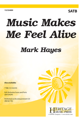 Book cover for Music Makes Me Feel Alive