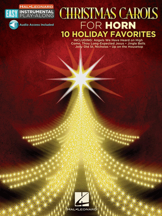 Book cover for Christmas Carols - 10 Holiday Favorites