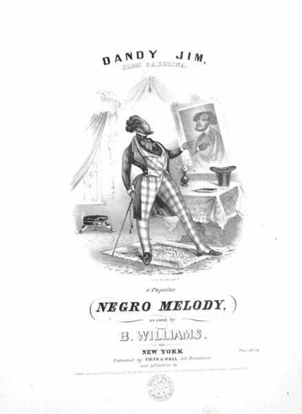 Dandy Jim, From Carolina. a Popular Negro Melody