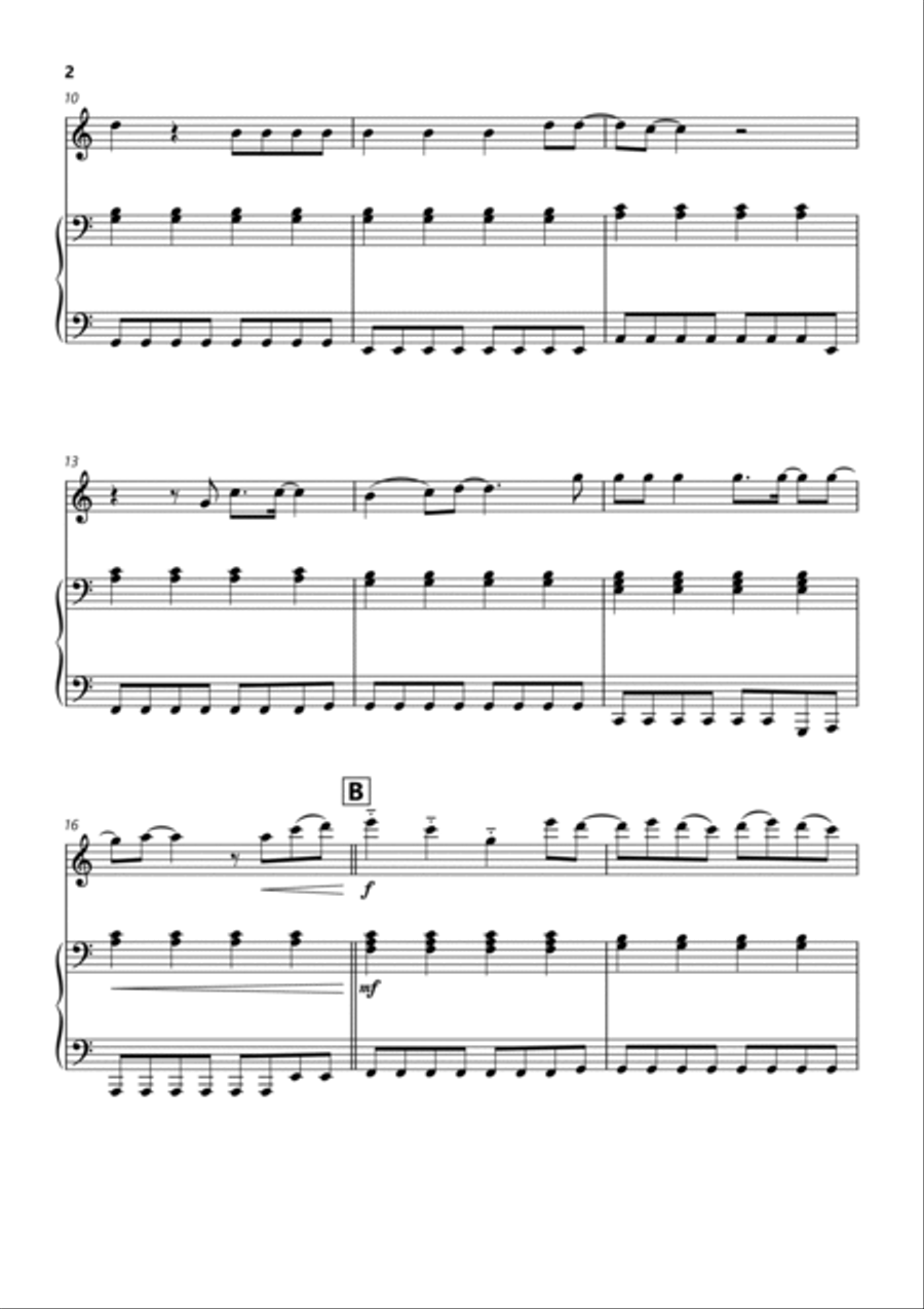 Fortnight Flute scores gallery preview page 2