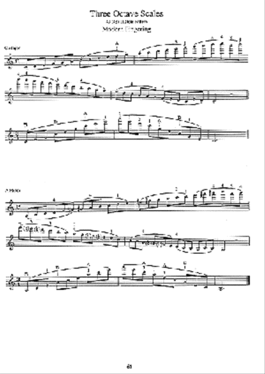 Progressive Scale Studies for Violin Violin scores gallery preview page 6