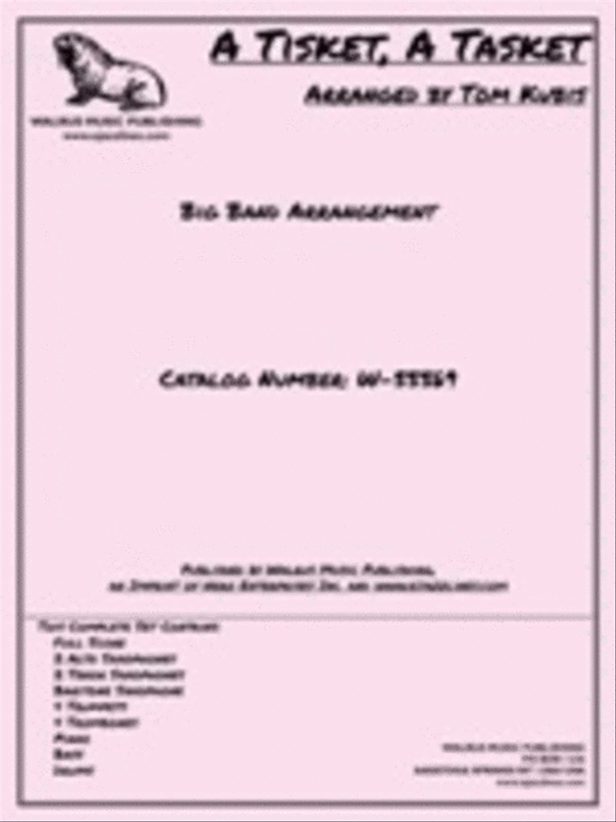 A-Tisket A-Tasket A-Tisket A-Tasket Big Band scores gallery preview page 1