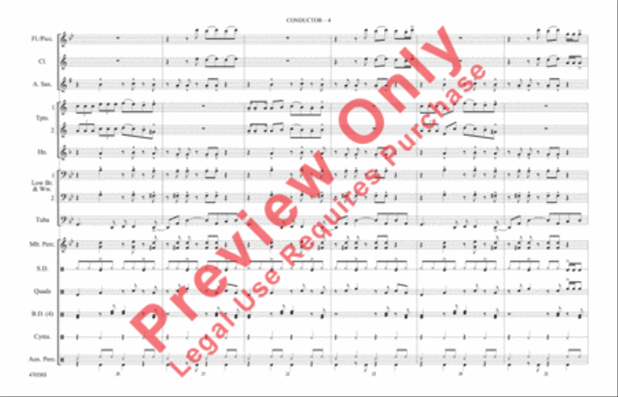 Havana Marching Band scores gallery preview page 5