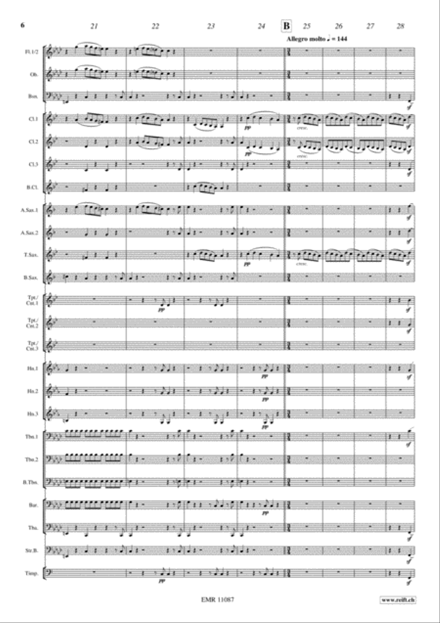 Egmont Egmont Concert Band scores gallery preview page 7