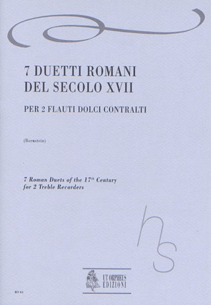 7 Roman Duets of the 17th century for 2 Treble Recorders image number null