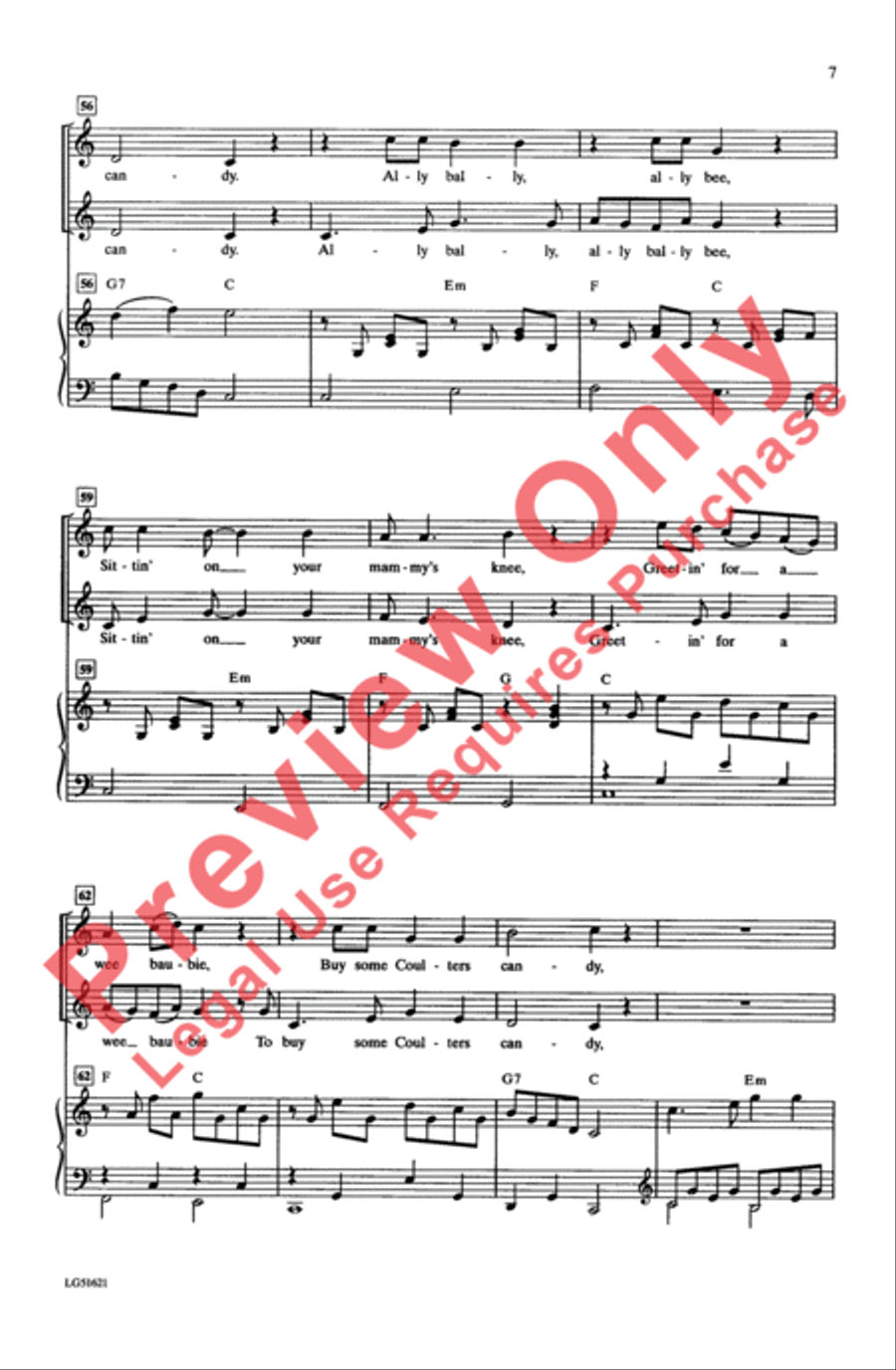 Coulters Candy 2-Part scores gallery preview page 7