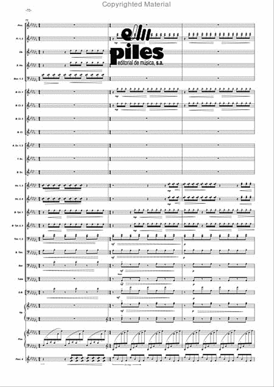 Duende Duende Concert Band scores gallery preview page 73
