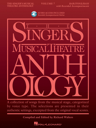 Book cover for Singer's Musical Theatre Anthology - Volume 7