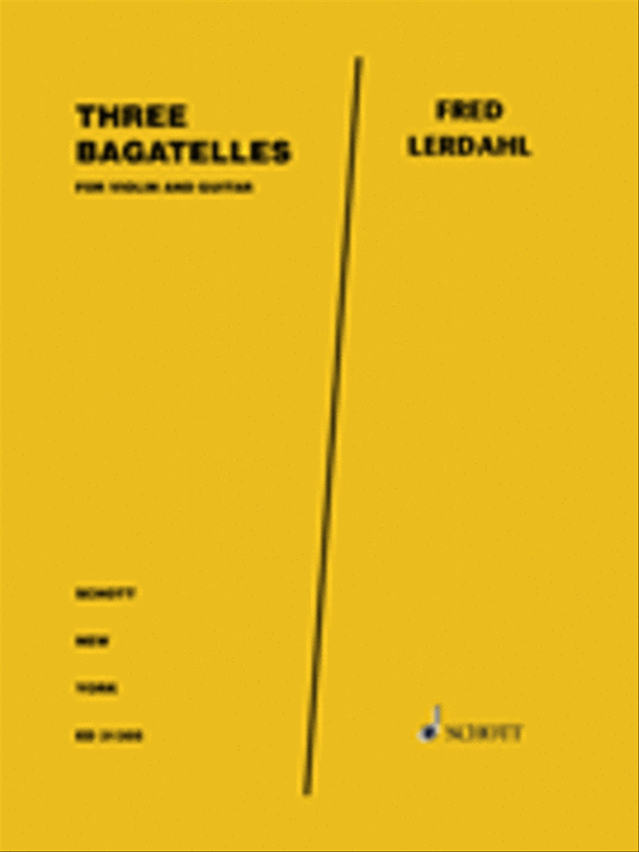 Three Bagatelles