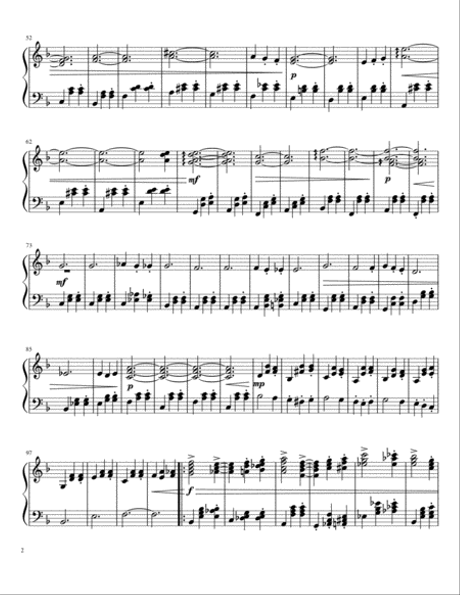 No. 4 Opus 18 - Skipping Along Piano Solo scores gallery preview page 2