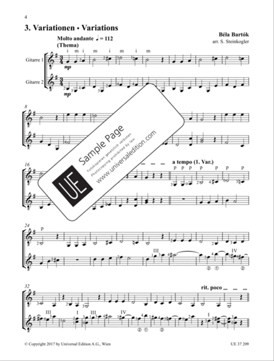 Fur Kinder Chamber Music scores gallery preview page 5