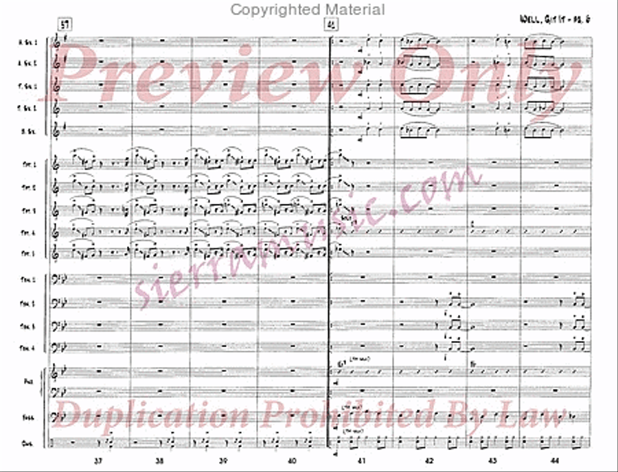 Well, Git It Jazz Ensemble scores gallery preview page 7