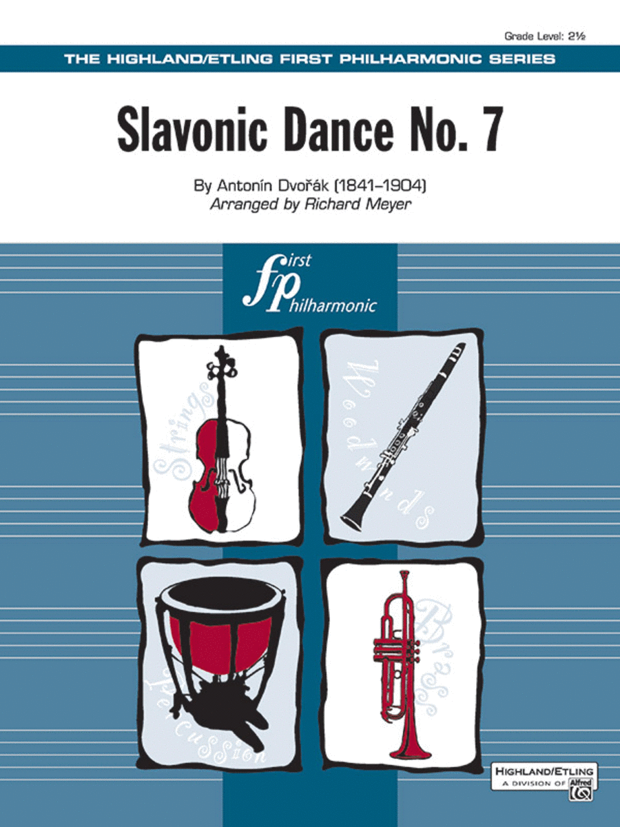 Slavonic Dance No. 7 Full Orchestra scores gallery preview page 1