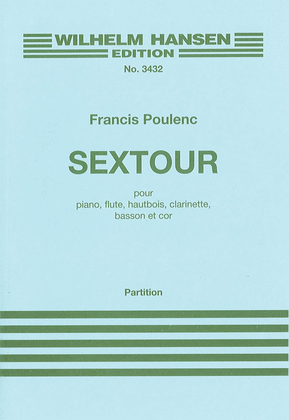 Book cover for Francis Poulenc: Sextuor (Miniature Score)