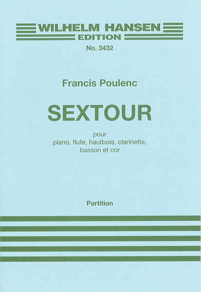 Francis Poulenc: Sextuor (Miniature Score)