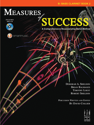 Book cover for Measures of Success Bass Clarinet Book 2