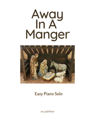 Away In A Manger Easy Piano Solo