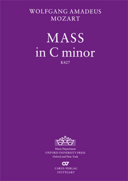 Mass in C Minor, K. 139/47a Waisenhaus