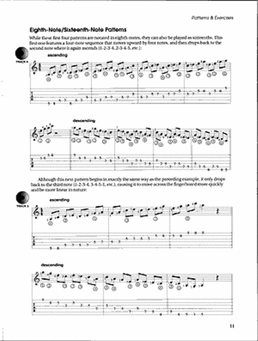 All Blues Scale for Jazz Guitar Electric Guitar scores gallery preview page 2