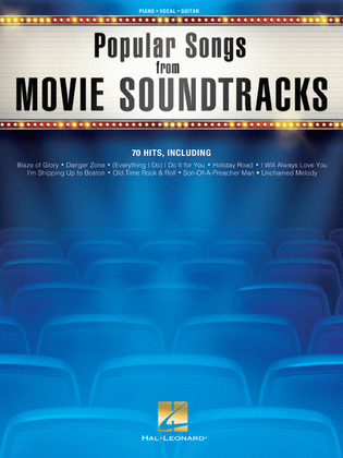 Book cover for Popular Songs from Movie Soundtracks
