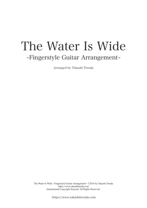 The Water Is Wide ~Fingerstyle Guitar Arrangement~ 2016