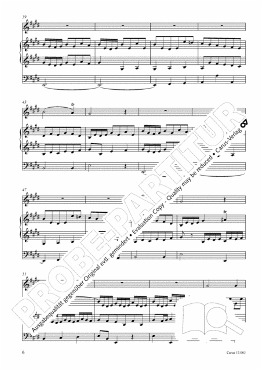 How brightly beams the morning star (Wie schon leuchtet der Morgenstern) Oboe scores gallery preview page 7