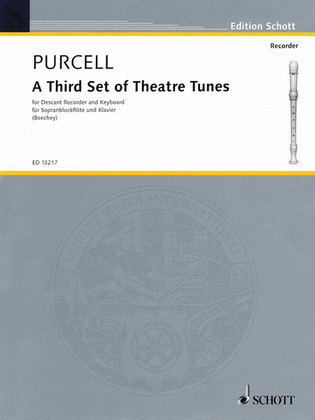Book cover for A Third Set of Theatre Tunes