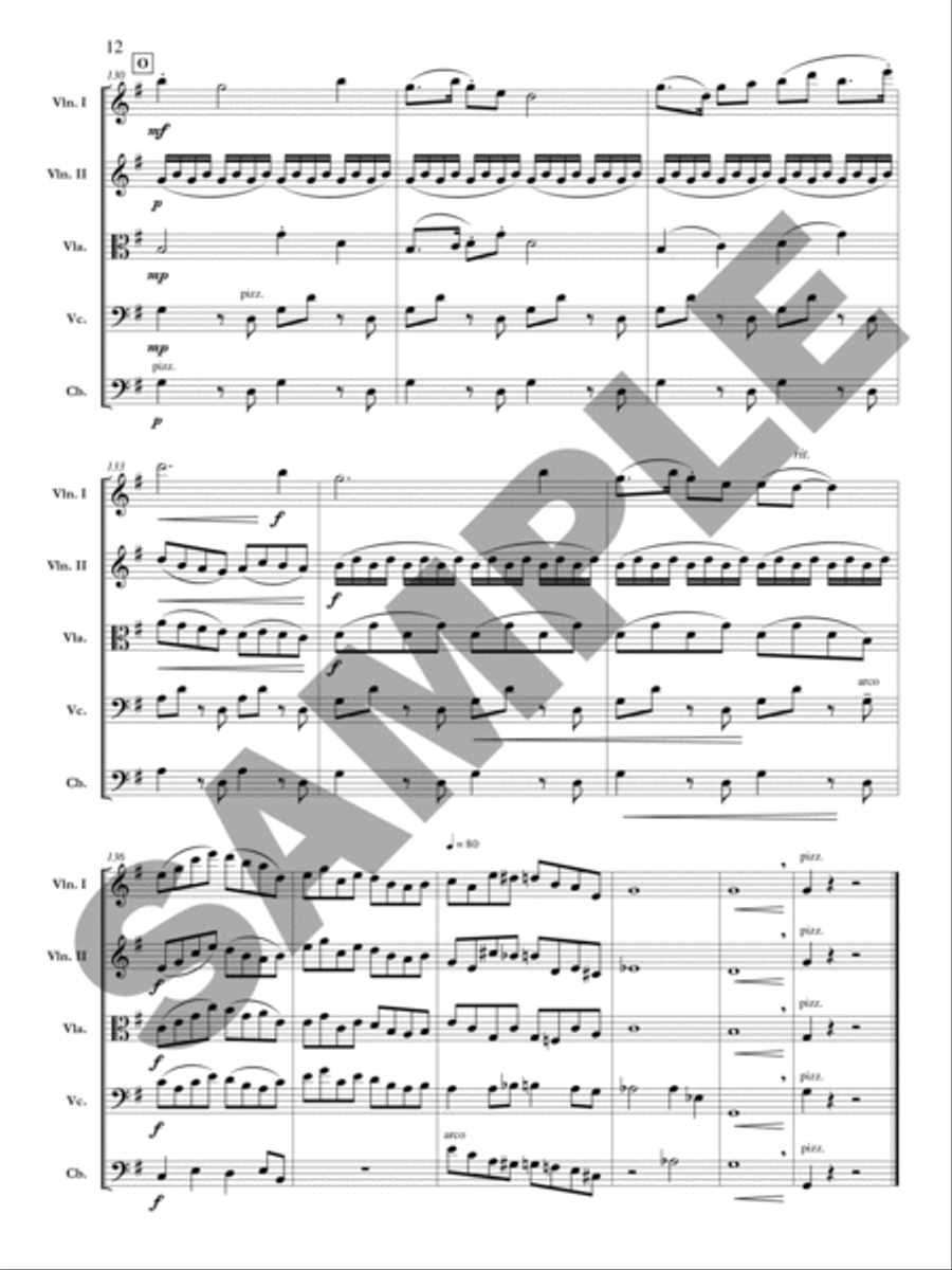 Ride that Chariot Orchestra scores gallery preview page 13