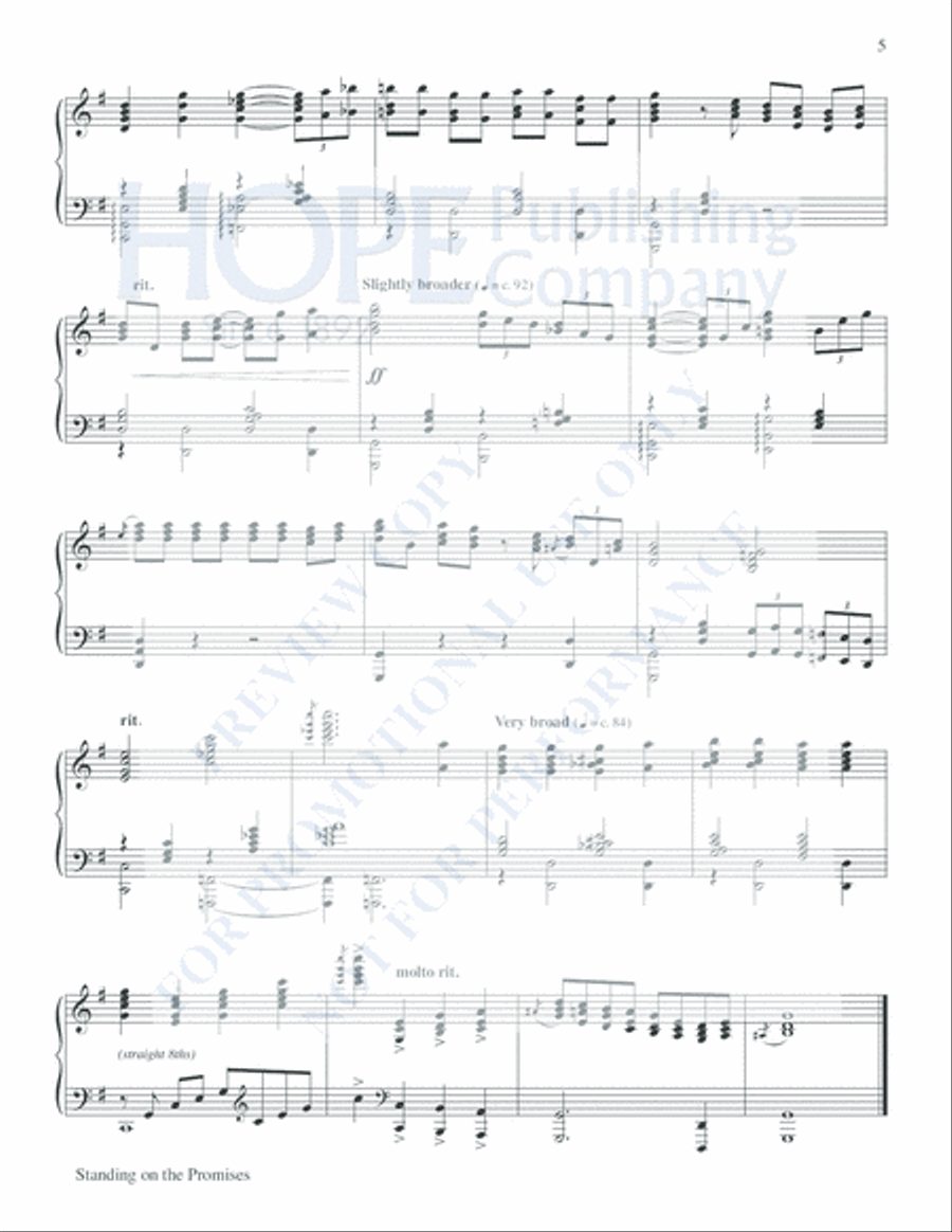 Gospel Greats 2 Piano Solo scores gallery preview page 12