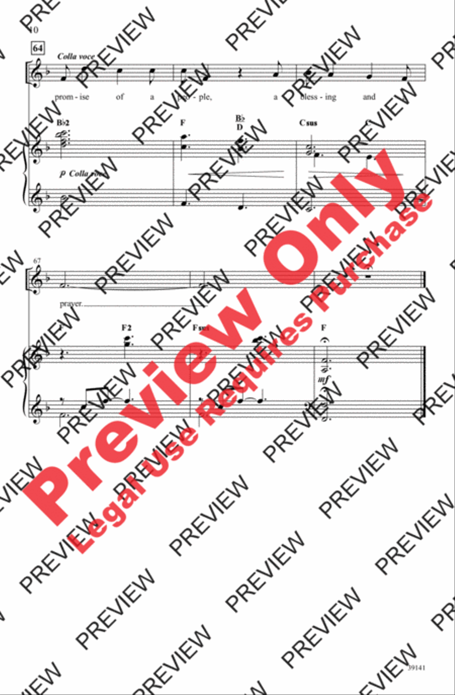 Taking Your Place Taking Your Place 4-Part scores gallery preview page 10