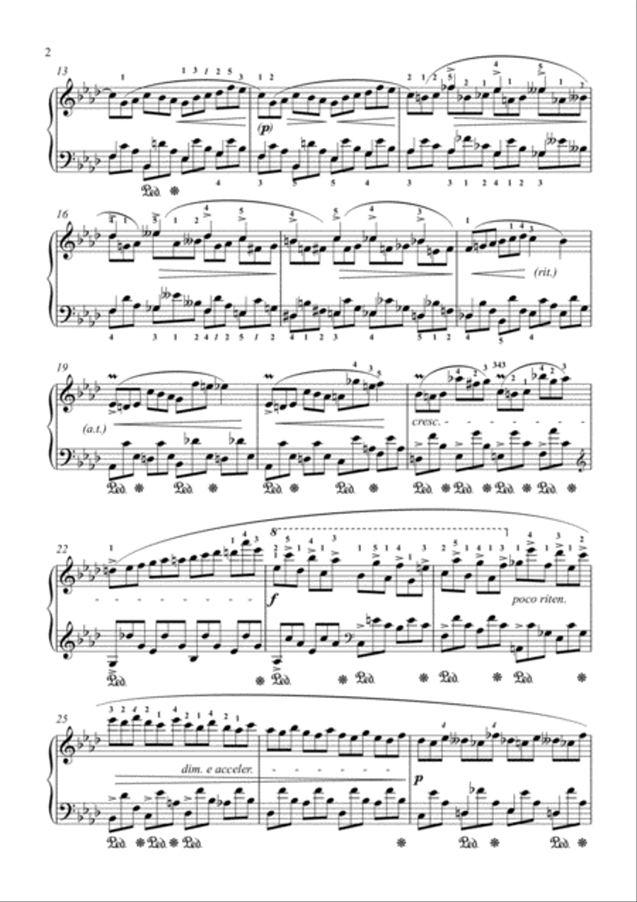 Chopin - Impromptu No. 1 Op. 29 Piano Solo scores gallery preview page 3