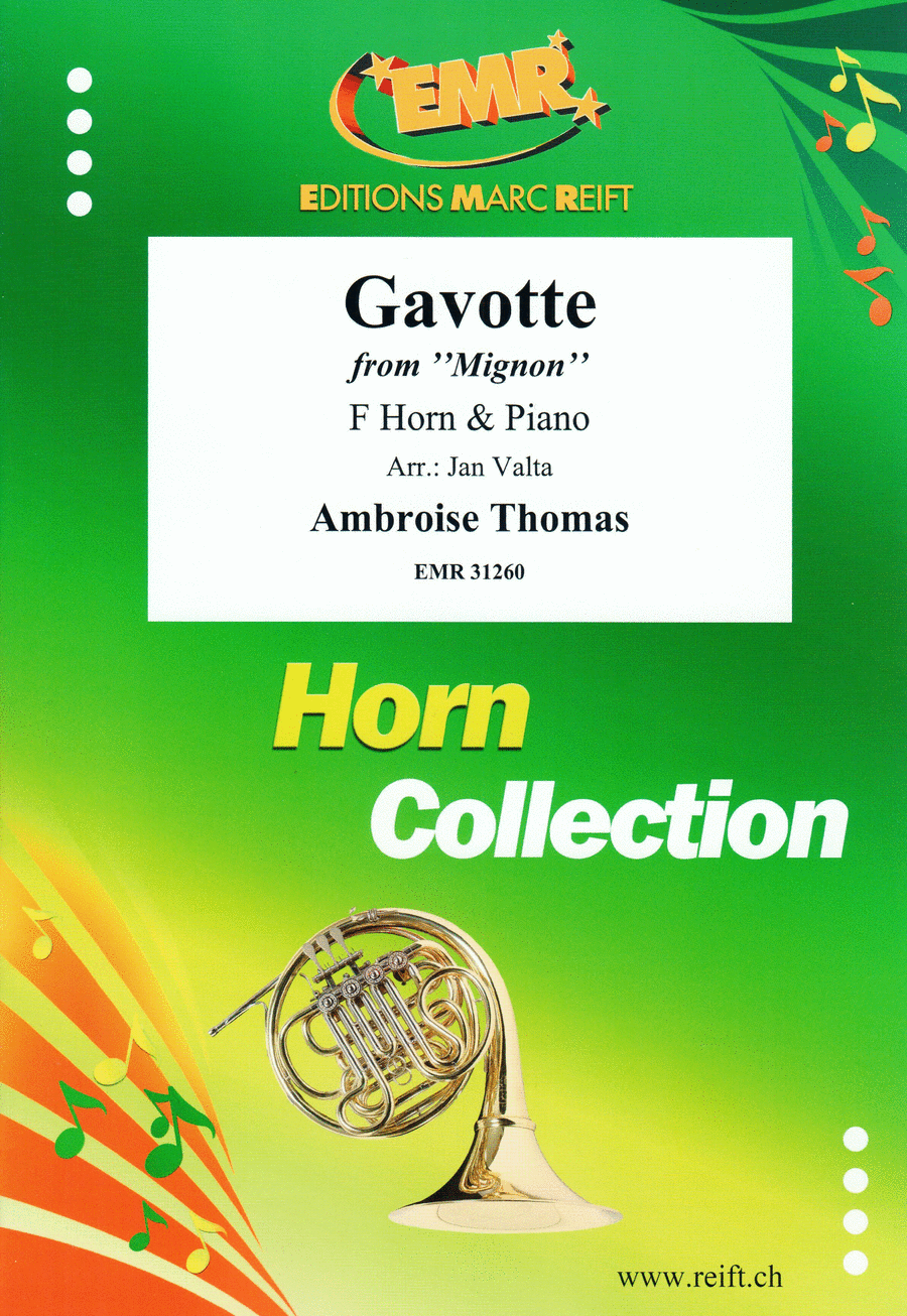 Gavotte Horn scores gallery preview page 1