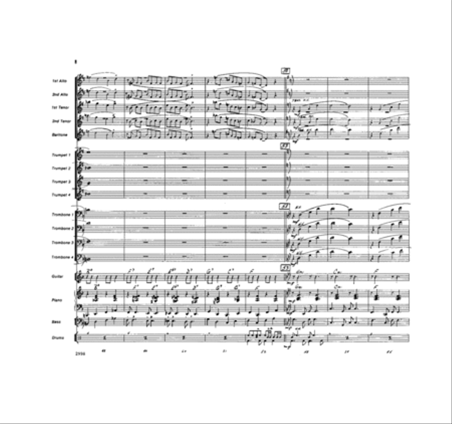 Gospel John Jazz Ensemble scores gallery preview page 8