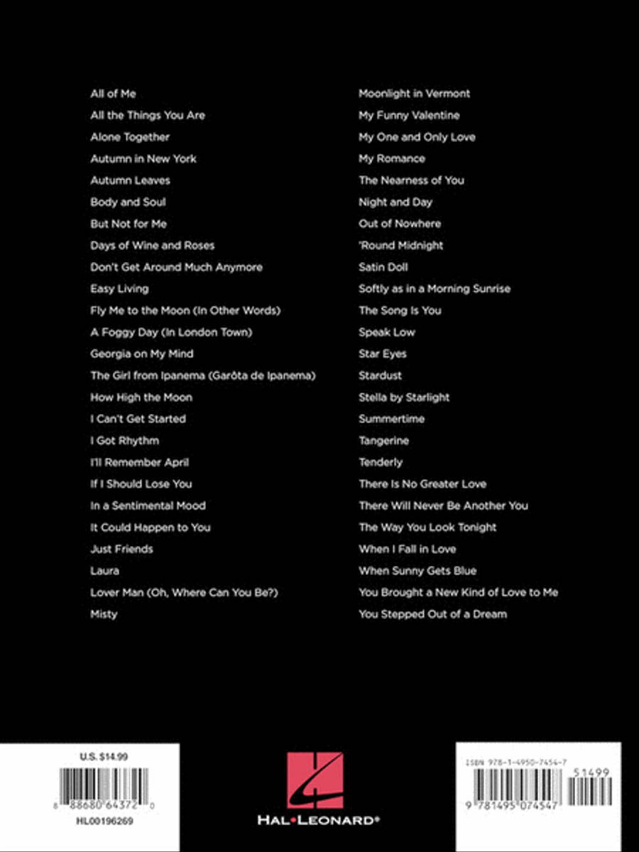 First 50 Jazz Standards You Should Play on Piano Easy Piano scores gallery preview page 6
