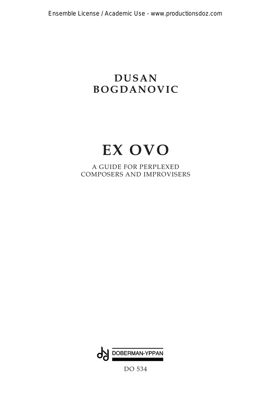 Ex ovo - A guide (book) Collection / Songbook scores gallery preview page 6
