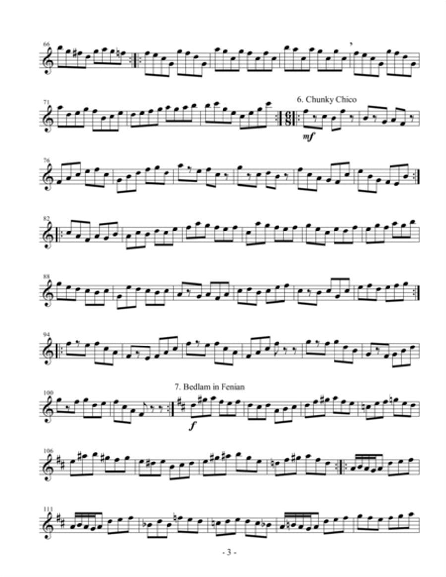 A Bound Street Set, Op. 160 Violin Solo scores gallery preview page 3